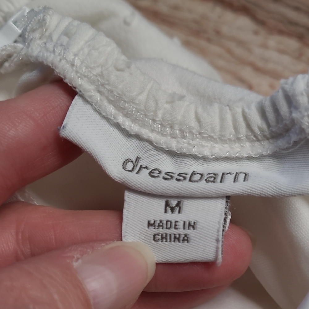 Dressbarn Ivory Sleeveless Dress - Picture 3 of 5
